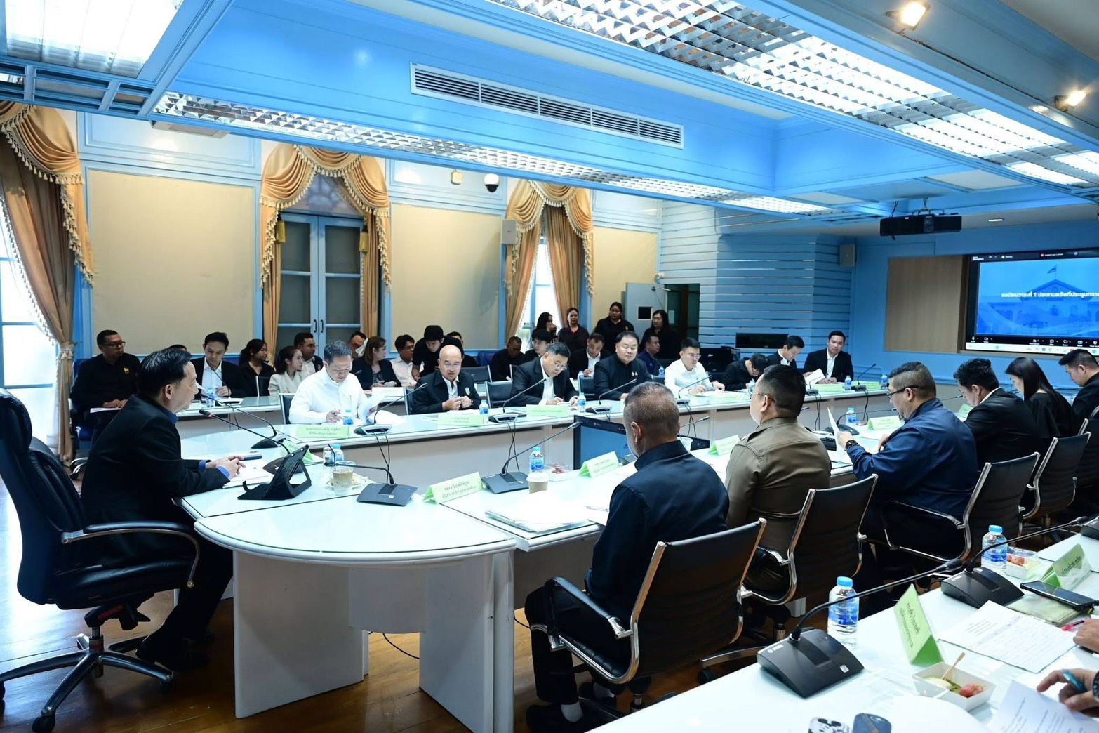  สำนักพัฒนาทุนและองค์กรการเงินชุมชน ร่วมประชุมเตรียมการจัดโครงการการประชุมเชิงปฏิบัติการ (Workshop) การขับเคลื่อนการดำเนินงานด้านความมั่นคงตามนโยบายรัฐบาล