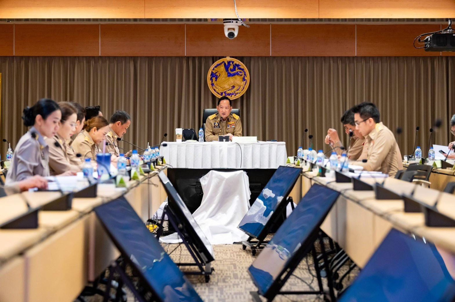 สำนักพัฒนาทุนและองค์กรการเงินชุมชน ร่วมประชุมคณะกรรมการบูรณาการเพื่อขับเคลื่อนภารกิจด้านความมั่นคงภายใน กระทรวงมหาดไทย ครั้งที่ 4/2569
