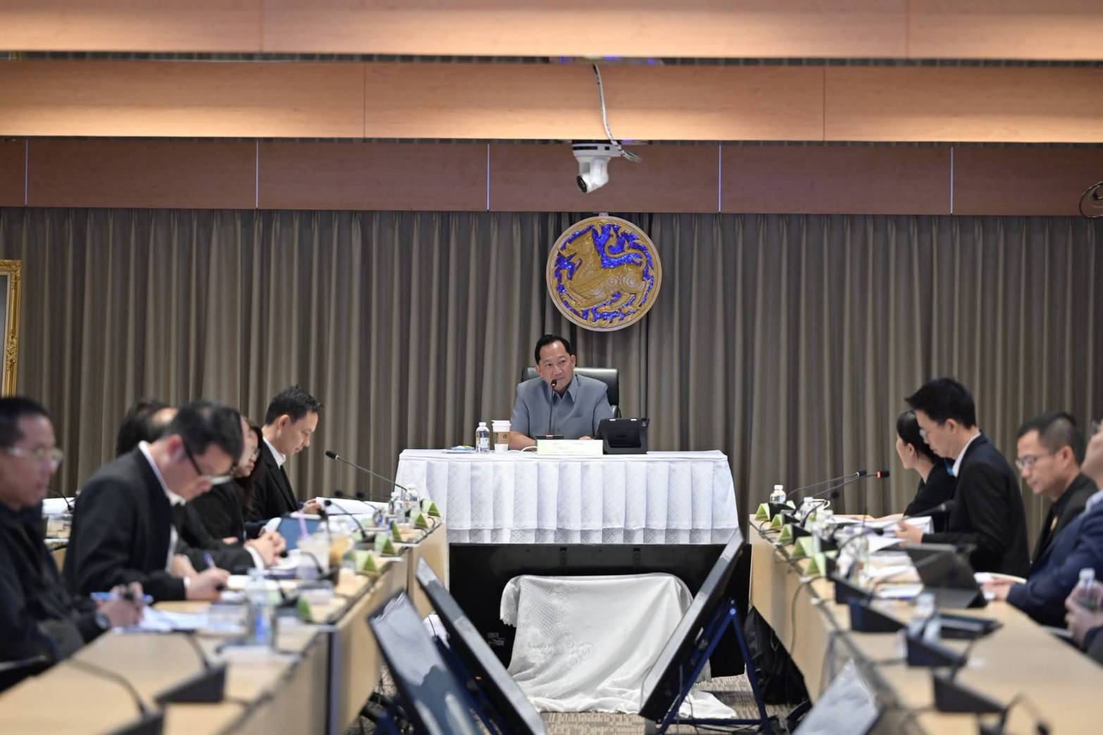 กรมการพัฒนาชุมชน ร่วมประชุมคณะกรรมการบูรณาการเพื่อขับเคลื่อนภารกิจด้านความมั่นคงภายใน กระทรวงมหาดไทย ครั้งที่ 7/2569